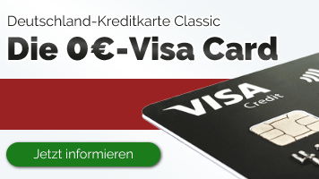 Deutschland-Kreditkarte Classic mit 80 Euro geschenkt