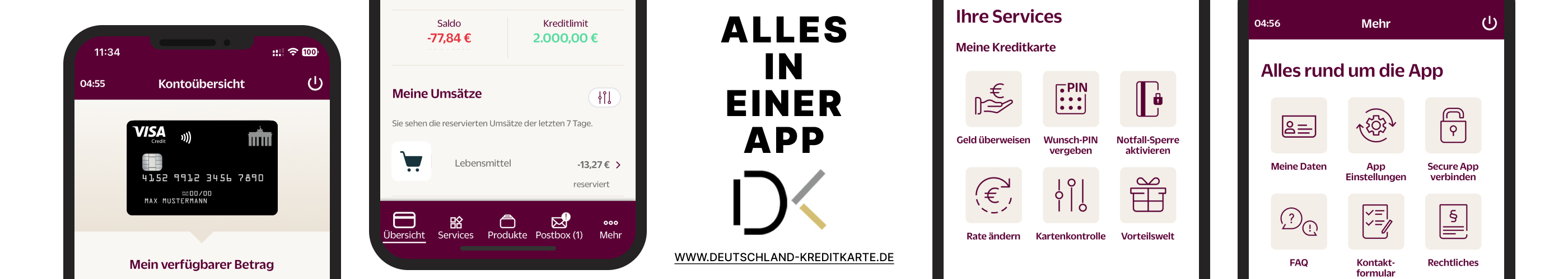 hanseatic Bank app - deutschland-kreditkarte