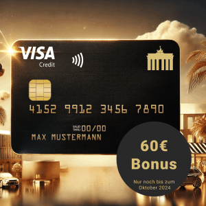 Goldene Aktion mit der Deutschland-Kreditkarte Gold