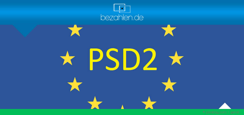 EU-Flagge & PSD2